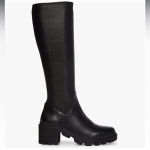 Steve Madden Aberdeen knee high vegan boots